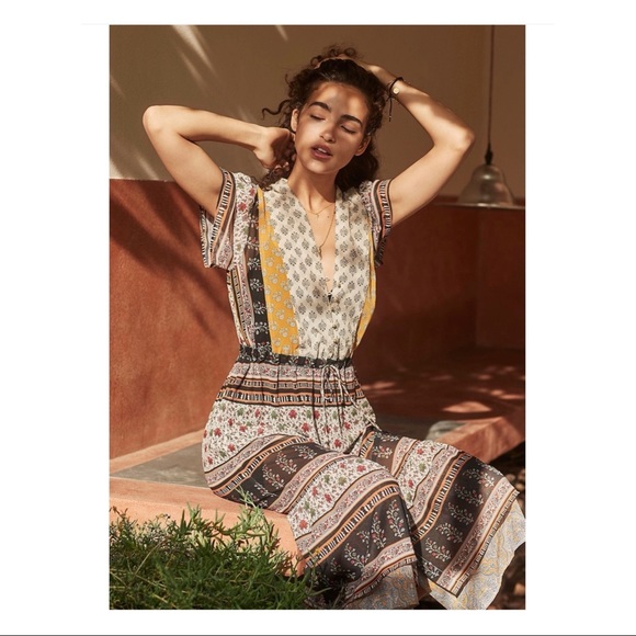 Anthro One September Midi Dress boho RELISTED - Picture 15 of 16